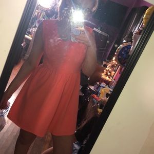 Coral Dress